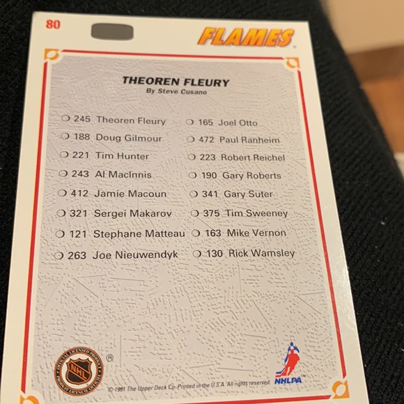 Calgary flames -19 upper deck new hockey cards. Plus 4 score cards 89/90. - Picture 2 of 10